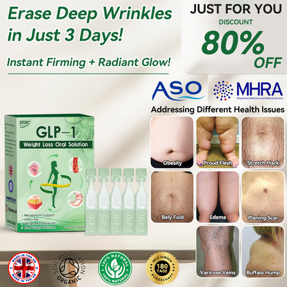 𝑆𝑇𝐷𝐸𝐼® 𝐺𝐿𝑃-1 𝑊𝑒𝑖𝑔ℎ𝑡 𝐿𝑜𝑠𝑠 𝑂𝑟𝑎𝑙 𝑆𝑜𝑙𝑢𝑡𝑖𝑜𝑛 - 👨‍⚕️ 𝑂𝑏𝑒𝑠𝑖𝑡𝑦,𝐶𝑎𝑟𝑑𝑖𝑜𝑣𝑎𝑠𝑐𝑢𝑙𝑎𝑟 𝐷𝑖𝑠𝑒𝑎𝑠, 𝐷𝑖𝑎𝑏𝑒𝑡𝑒𝑠, 𝑆𝑙𝑒𝑒𝑝 𝐴𝑝𝑛𝑒𝑎, 𝐽𝑜𝑖𝑛𝑡 𝑃𝑟𝑜𝑏𝑙𝑒𝑚𝑠 𝑎𝑛𝑑 𝑀𝑜𝑟𝑒  🏆