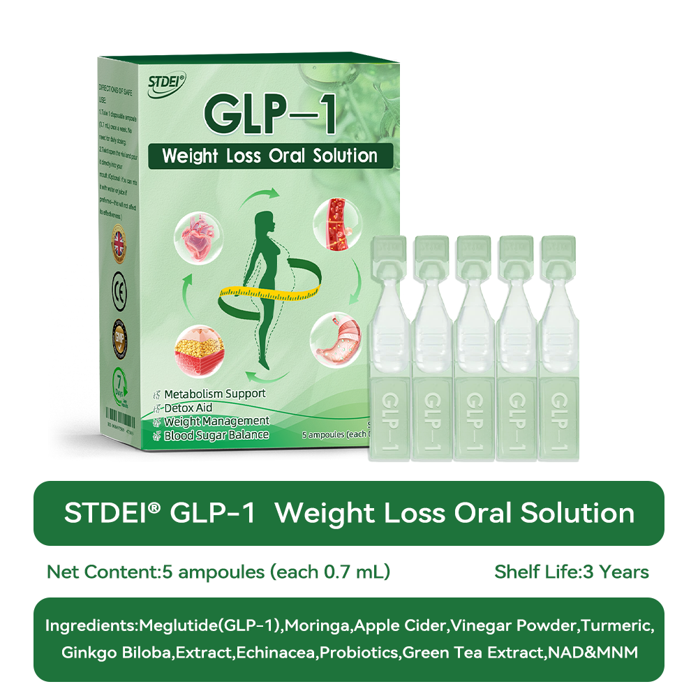 𝑆𝑇𝐷𝐸𝐼® 𝐺𝐿𝑃-1  𝑊𝑒𝑖𝑔ℎ𝑡 𝐿𝑜𝑠𝑠 𝑂𝑟𝑎𝑙 𝑆𝑜𝑙𝑢𝑡𝑖𝑜𝑛 -👨‍⚕️Visible results in 7 days, no side effects, suitable for all age groups💎